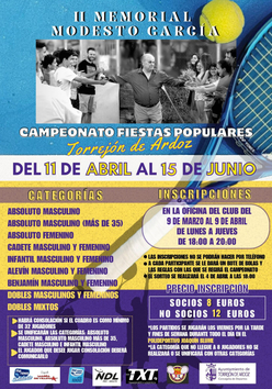 Tournament poster