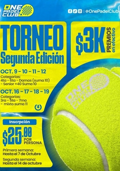 Tournament poster