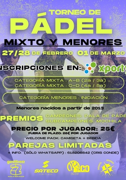 Tournament poster