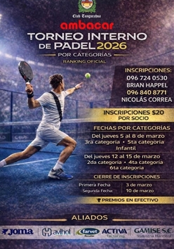 Tournament poster