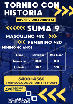 Tournament poster
