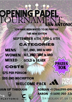 Tournament poster