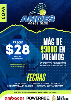Tournament poster