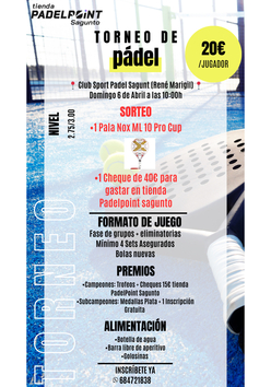 Tournament poster
