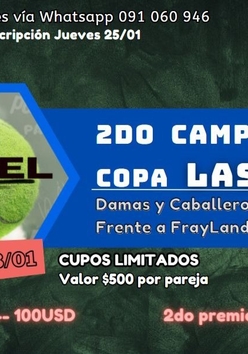 Tournament poster