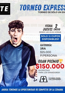 Tournament poster