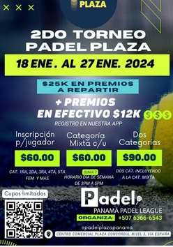 Tournament poster