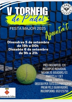 Tournament poster