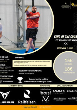 Tournament poster