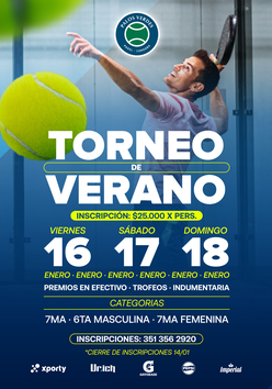 Tournament poster