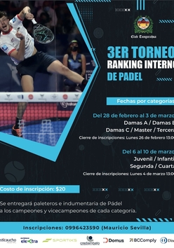 Tournament poster