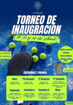 Tournament poster