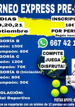 Tournament poster