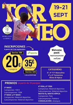 Tournament poster
