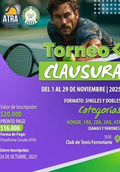 Tournament poster