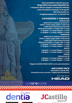 Tournament poster