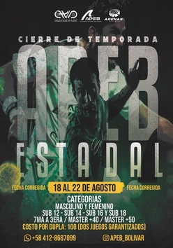 Tournament poster