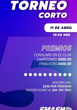 Tournament poster