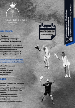 Tournament poster
