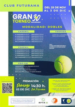 Tournament poster