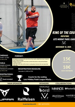 Tournament poster