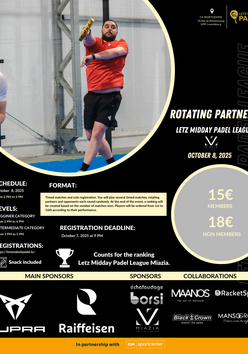 Tournament poster
