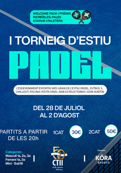 Tournament poster