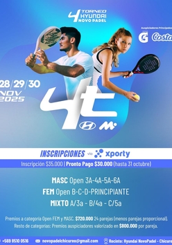Tournament poster