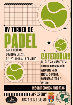 Tournament poster