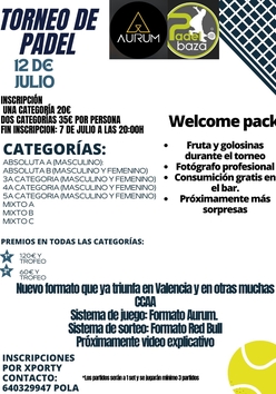 Tournament poster