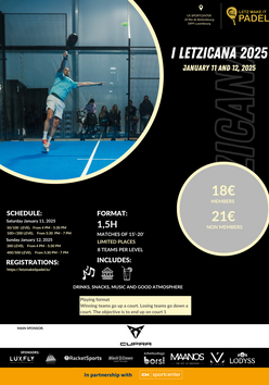 Tournament poster
