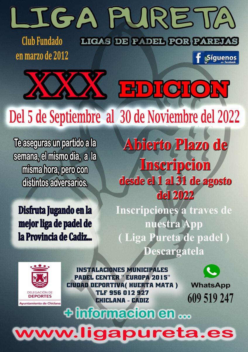 ABIERTO PLAZO DE INSCRIPCION