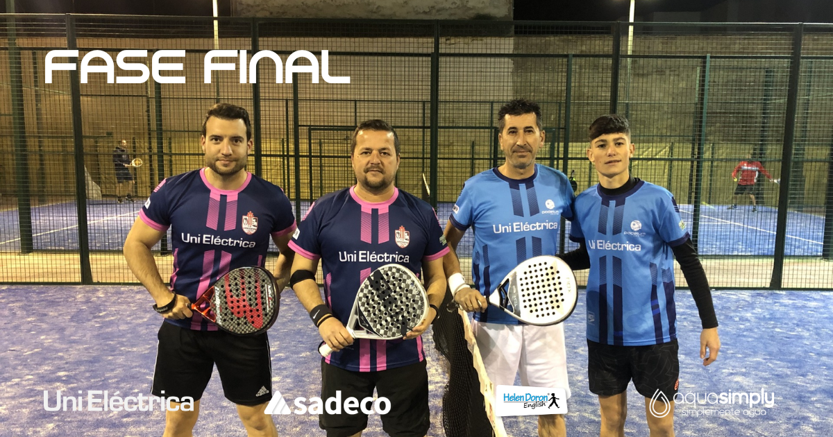 Este viernes comienza la Fase Final de la Liga Unieléctrica de Clubes de Pádel de Córdoba