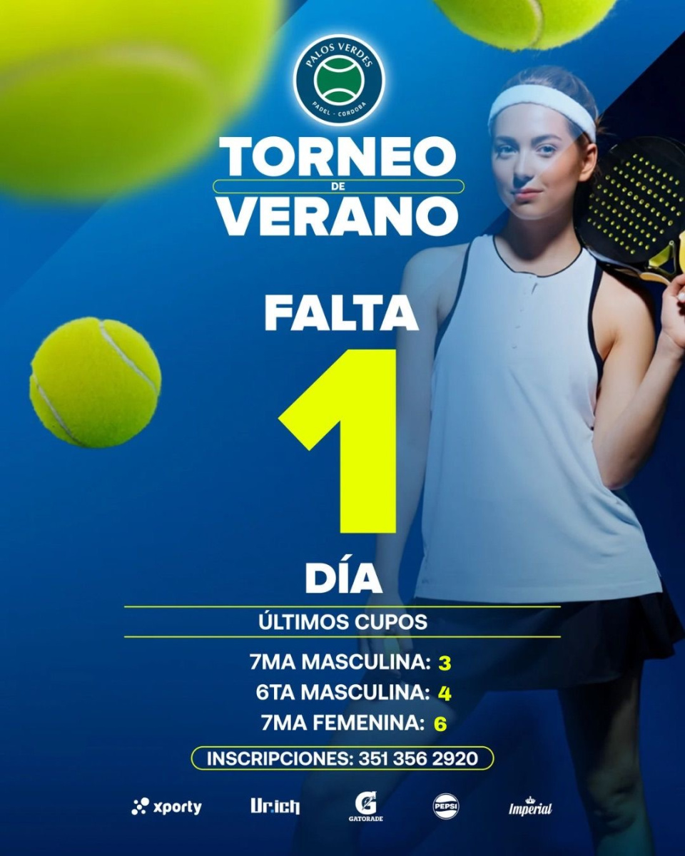 Último día de inscripciones 